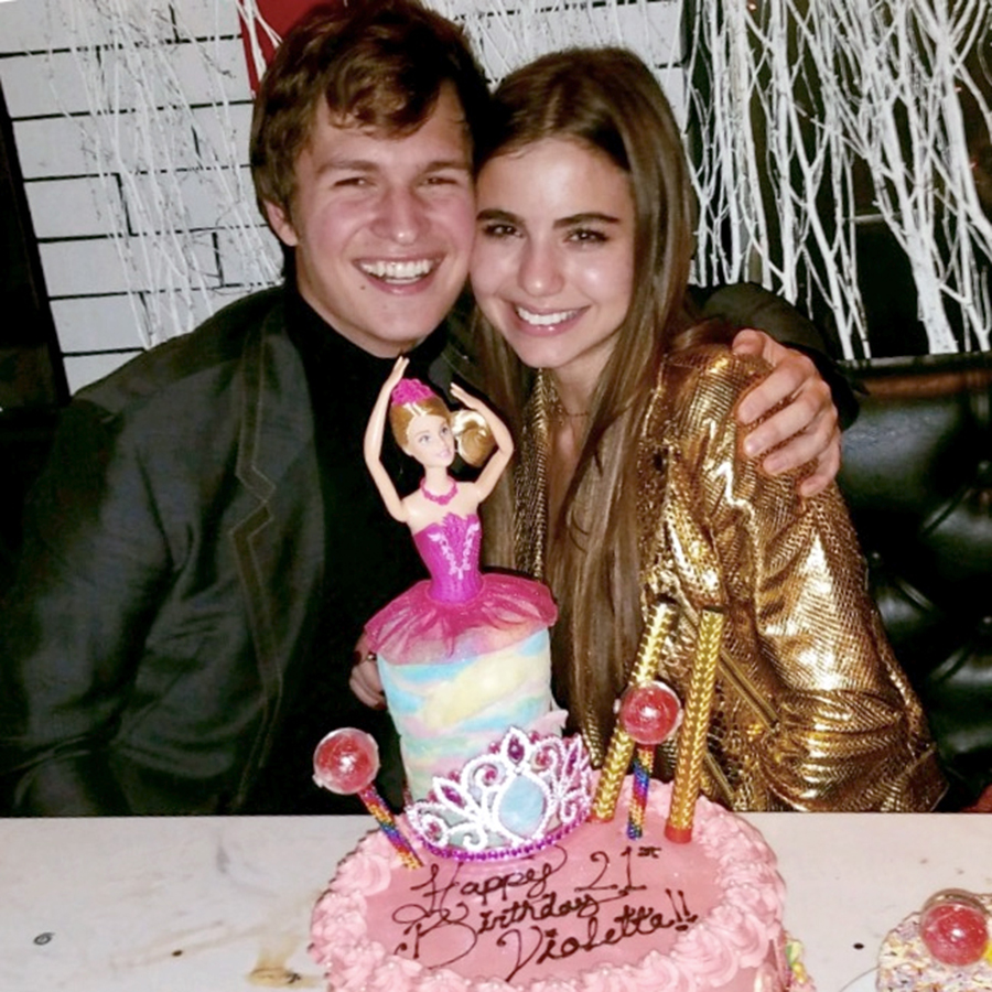 Ansel Elgort and Violetta Pricess cake  web